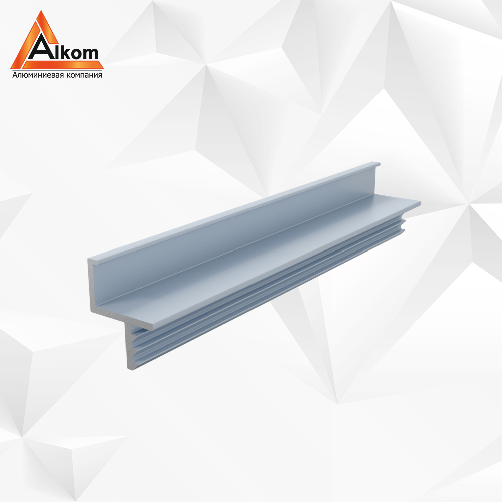 АД-03 Профиль алюминиевый кант торцевой кромочный